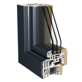Finstral Lignatec KAB Kunststoff Holz Aluminium Fenster Fluegel Classicline